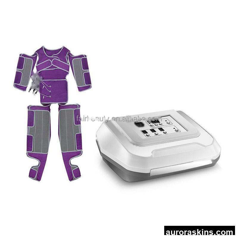 FR 2025 Portable 2 in 1 Infrared Air Pressure Slimming Weight Loss Detox Sauna Suit Body Massager