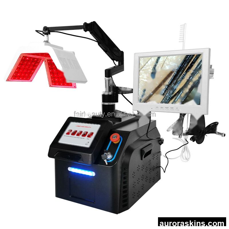 Anti-Hair Loss Electric Scalp Care Device-650nm Red Light Therapy, Promotes Hair Regrowth, Multifunctional Treatment