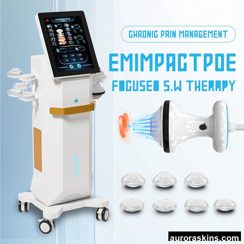 Foreign Trade ABS Shockwave Pulse Physiotherapy Instrument Deep Muscle Neck Pain Massage Extracorporeal Machine FARLIM FR-B63