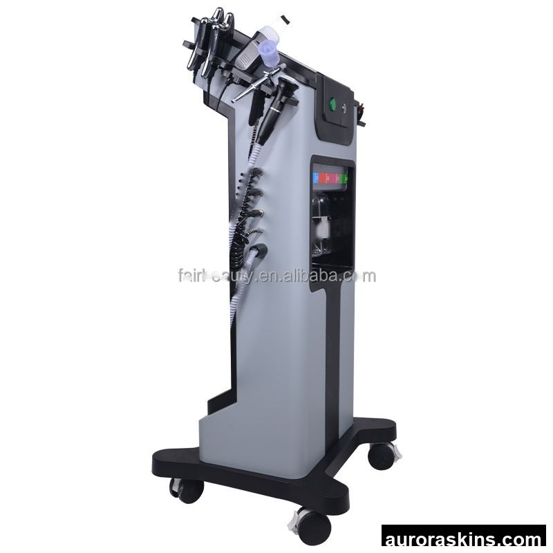 Cost-effective Oxygen Jet High-frequency Vibration Radiofrequency Cold Hammer Face Lifting Blackhead Remover Machine
