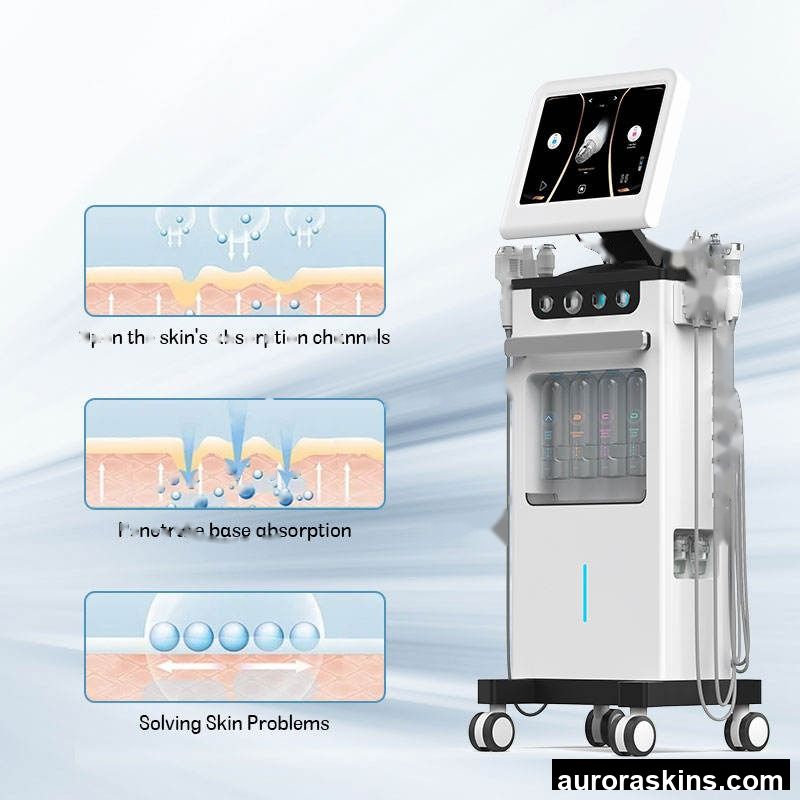 2026 Customized Oxygen Facial Machine ABS Bar Type Deep Cleansing & Skin Rejuvenation Beauty Device