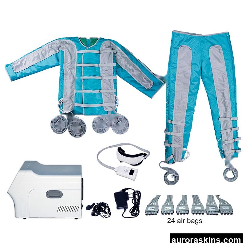 3 in 1 Infrared Pressure Therapy Machine Jacket Eye Air Pressure Massage Body Circulation Slimming Machine with 4 Modes