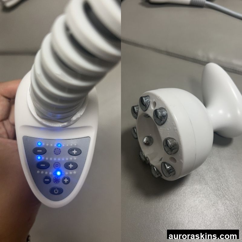 Aurora Skins Newest 2rd Generation 4D Negative Temperture Control RF Vacuum Sculpting Body Face Slimming 8Language Optional