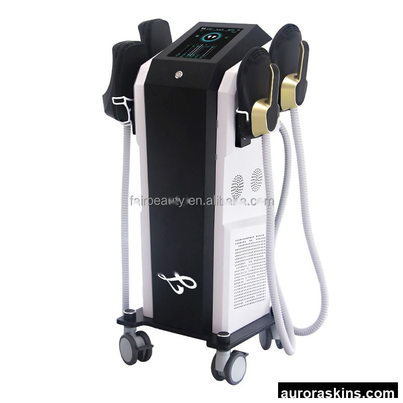 Professional Body Slimming Device High Energy Focused Electromagnetic Waves Magnetic Muscle Stimulator for Cellulite Removal