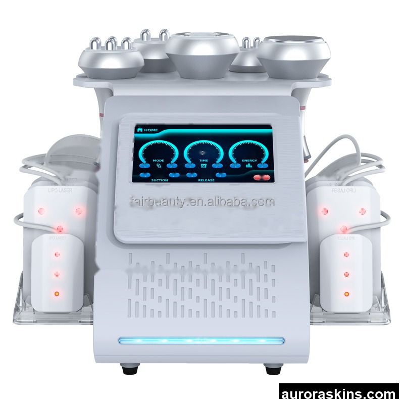 Multifunctional Fat Reduction Machine for Home and Salon Use Body Slimming Weight Loss 6 in 1 40 K Massage Machine Beauty
