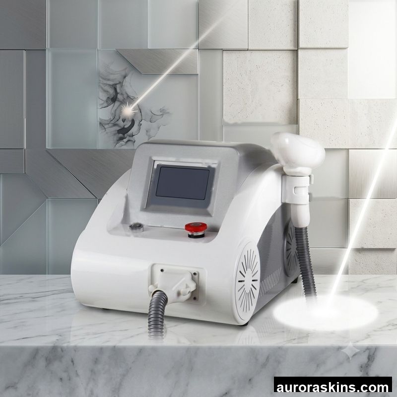 Factory Nd Yag Laser Device Skin Rejuvenation Carbon Facial Peeling Laser Beauty Equipment Carbon Peel Tattoo Removal Machine