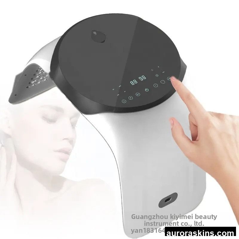New 7-Color LED Spectrometer for Facial Beauty Large Row Lamp Instrument for Hot Cold Spray Body Desktop Rejuvenation Face