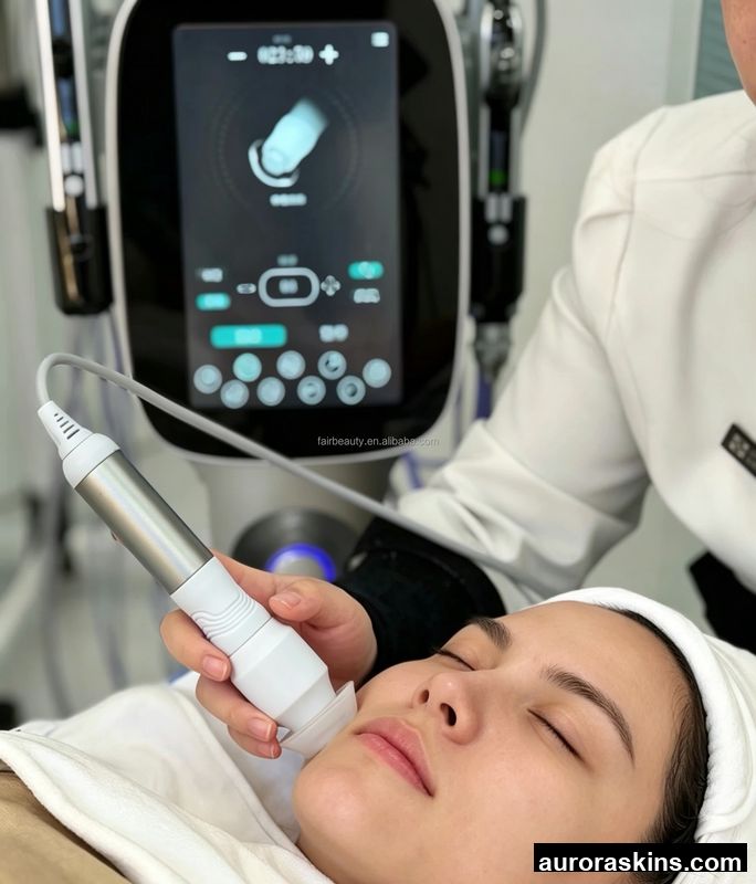 Aurora Skins a 9in1 Facial Skincare Hydrogen Jade Roller Vibration Massager Meso Homeuse Spa Professional PDT Mask Sprayer Inject
