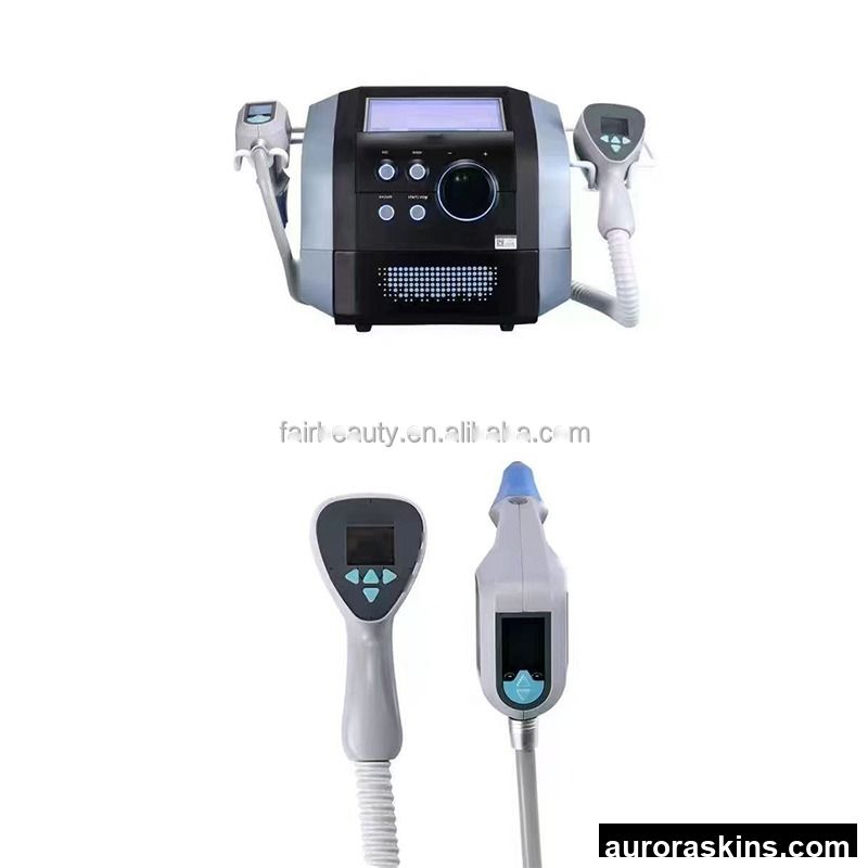 2in1 Ultra 360 RF Lifting Face Body Warm Massager Slimming Muscle Building Spa Radio Frequency Machine Skin Firming Weight Loss
