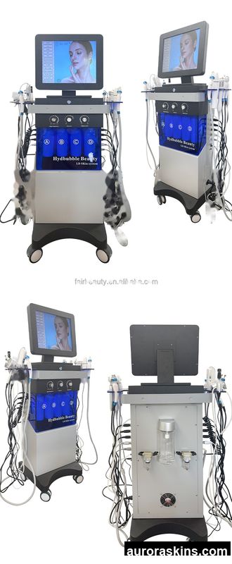 2026 NEW UPDATED 14 in 1 Hydrodermabrasion Face Care Spa Machine Oxygen Jet Water Bubbles H2O2 Facial Skin Cleaning Machine