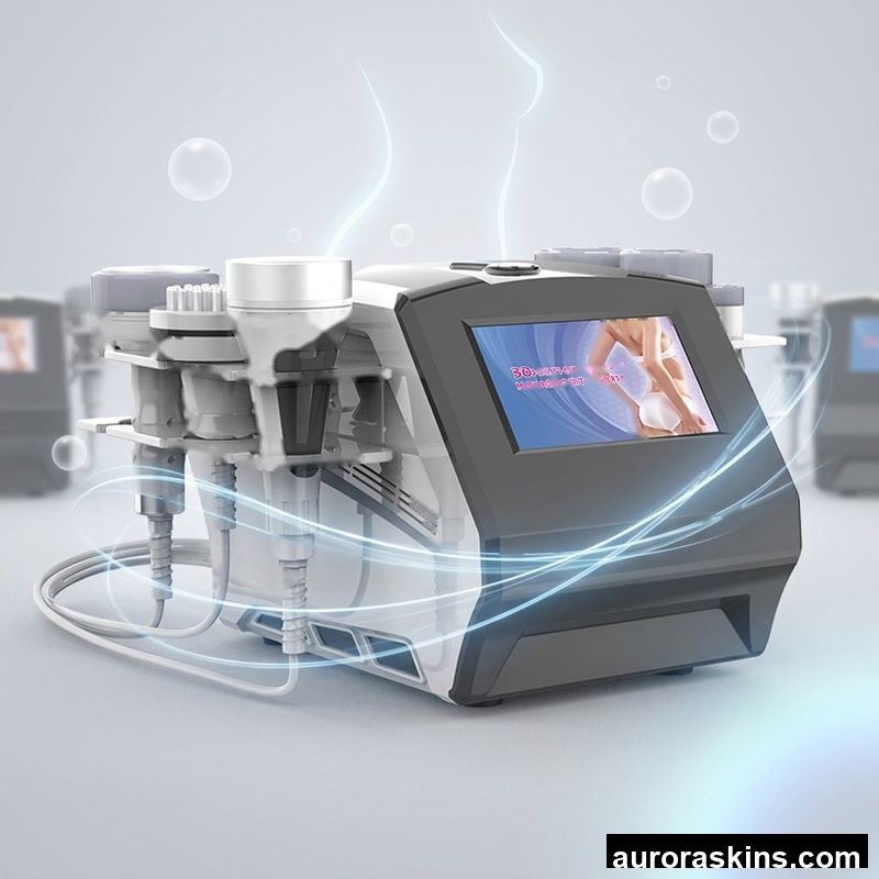 Fat Reduction Machine for Home and Salon Use Body Slimming Weight Loss Equipment 40K Multifunctional Vacuum Slimming Device