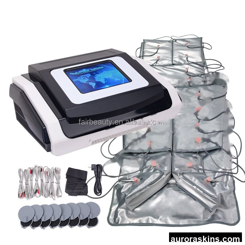 New 3-in-1 Presoterapia Machine for Body Infrared Pressotherapy & Lymphatic Drainage Air Pressure Massage Sauna Blanket