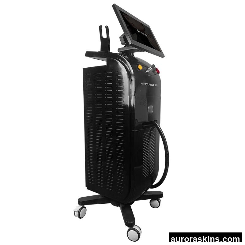 High Quality Aurora Skins 810nm Single Wavelength Diode Hair Removal System With 1000W Single Handpiece Sapphire Cooling for SAP