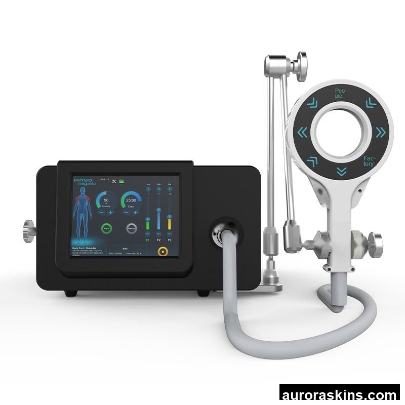 Direct Trade Sales Magnetic Ring Physiotherapy Instrument ABS Shock Wave for Sports Injury Joint Pain Lumbar Beauty Personal