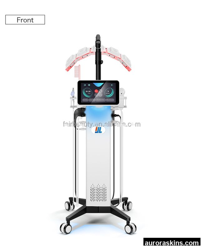 New 7in1 Scalp Waveguide+Scalp Analysis+EMSRF+Massage Handle+Sprayer+Plasma+PDT Hair Treatment Hair Spa Machine