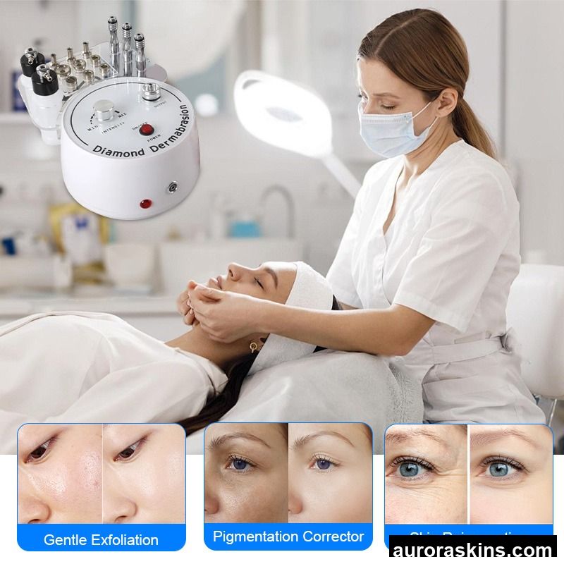 Facial Cleansing Peel Dermabrasion Machine Tip Crystal Dermabrasion Blackhead Remover Diamond Microdermabrasion Machine