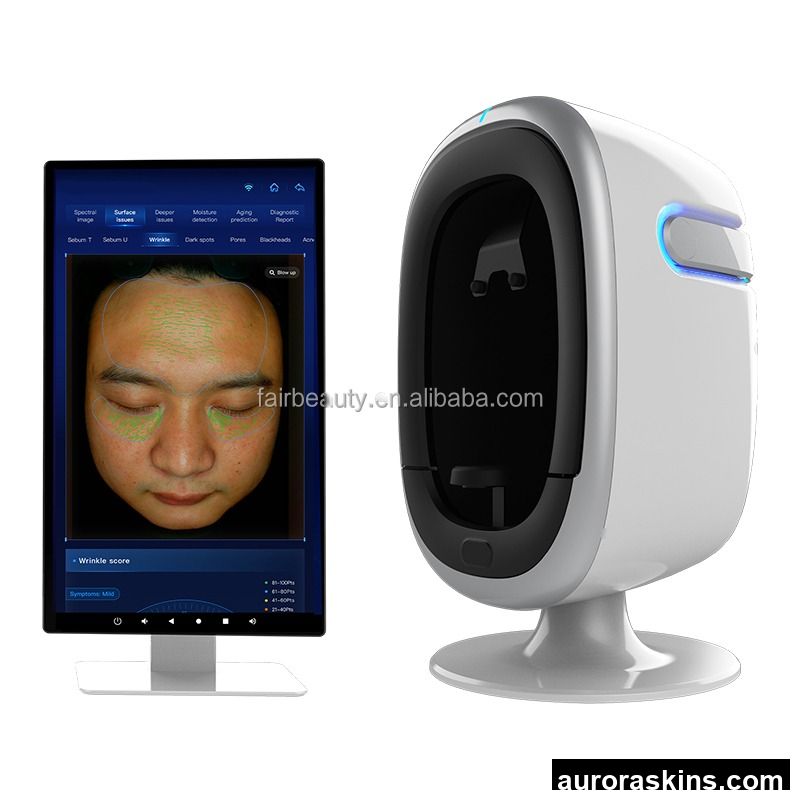 2025 NEW 3D AI Intelligent Digital Facial Face Scanner O1 Skin Analyzer Professional Skin Facial Tester Skin Analysis Machine