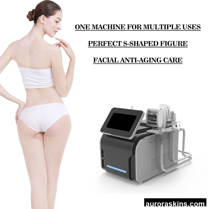 New Model 3-in-1 V9 Plus Body Shaping Machine with Large&Small Vacuum Roller + Vacuum Suction Handle + Vibration Slimming Handle