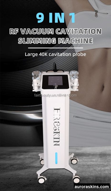 Fat Reduction Machine for Salon Use Body Slimming Weight Loss 9 in 1 40 K Massage Machine Beauty EquipmentSkin Tightening