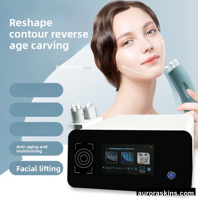 Keyimei Soft Set RF Instrument for Facial Beauty Salon Use Lifting Firming Whitening and Anti-Aging Collagen Gun for Face