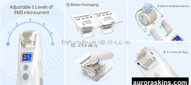 Wholesale Vibration G5 LED Photon Therapy System-Low-Level Current Skin Care, Face Lifting, Electric Roller for Hair Regrowth