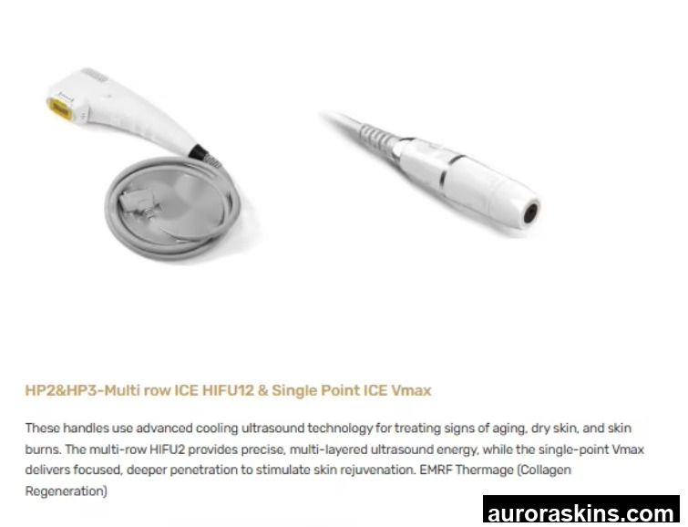 Aurora Skins a 7in1 M8 Vaginal Face Body 12D 13mm 18mm Multi Row ICE Single Point Vmax 360 Body Contouring Jade Roller Skincare