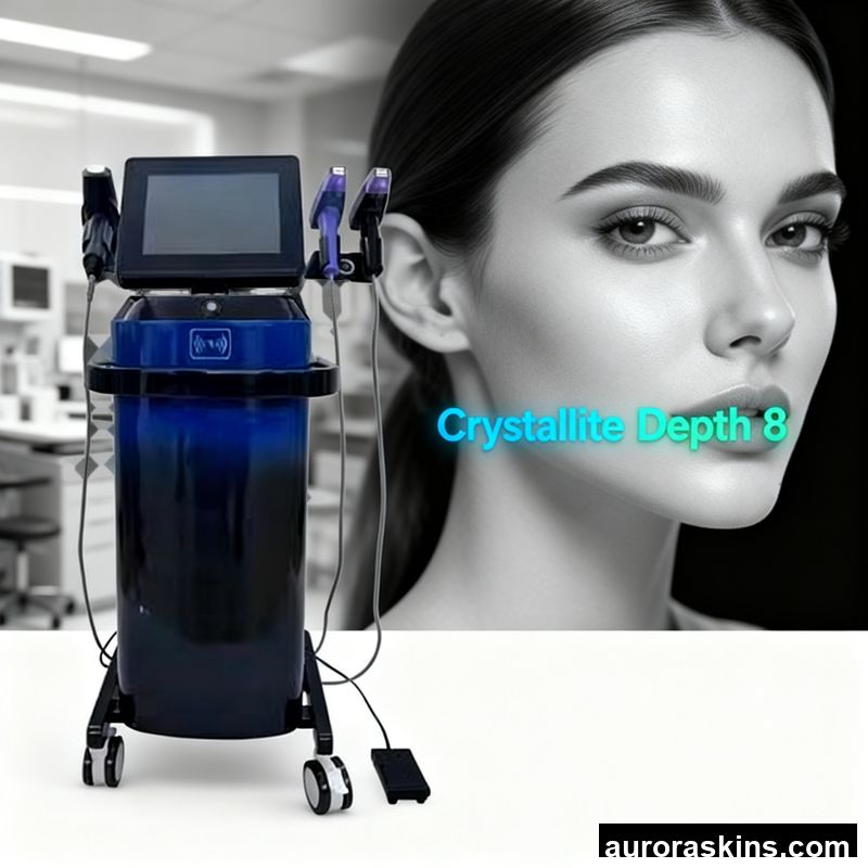 2026 2-in-1 Depth 8mm Cold Hammer Wrinkle Removal Anti-aging Body Contouring and Scar Revision Deep Face Clean Beauty Device