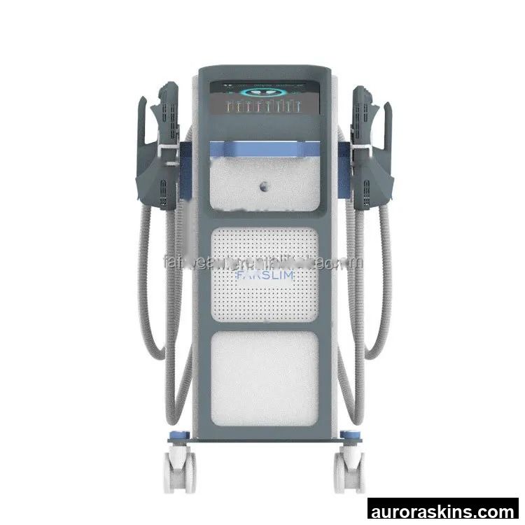 2025 Customized 4 Handles Butt Hip Breast Massager Aurora Skins Neo RF 14 Tesla Bodi Slimming Machine Fat Burning Machine Commercial