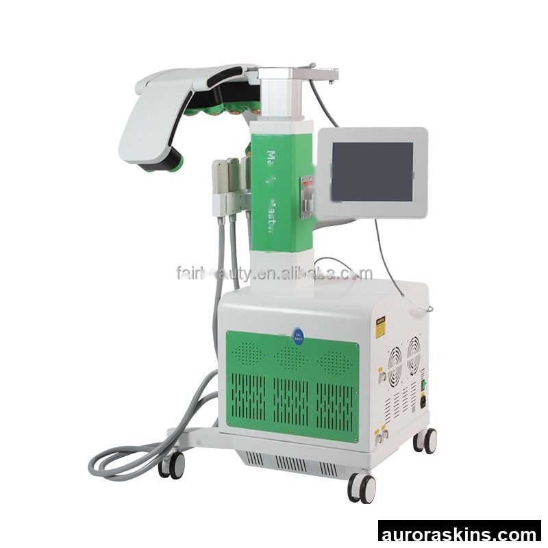 Excellent Performance Aurora Skins 2-in-1 10D Cooling Therapy Lipolaser Machine Body Contouring Device with 532nm Green/Red Light