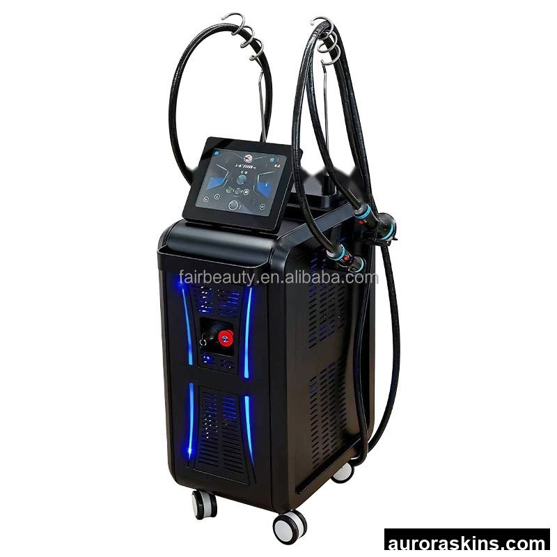 High-End 3-Applicator Cool Wave Facial & Body Unit-For Lifting Effect, Skin Elasticity Enhancement, and Contour Smoothing.