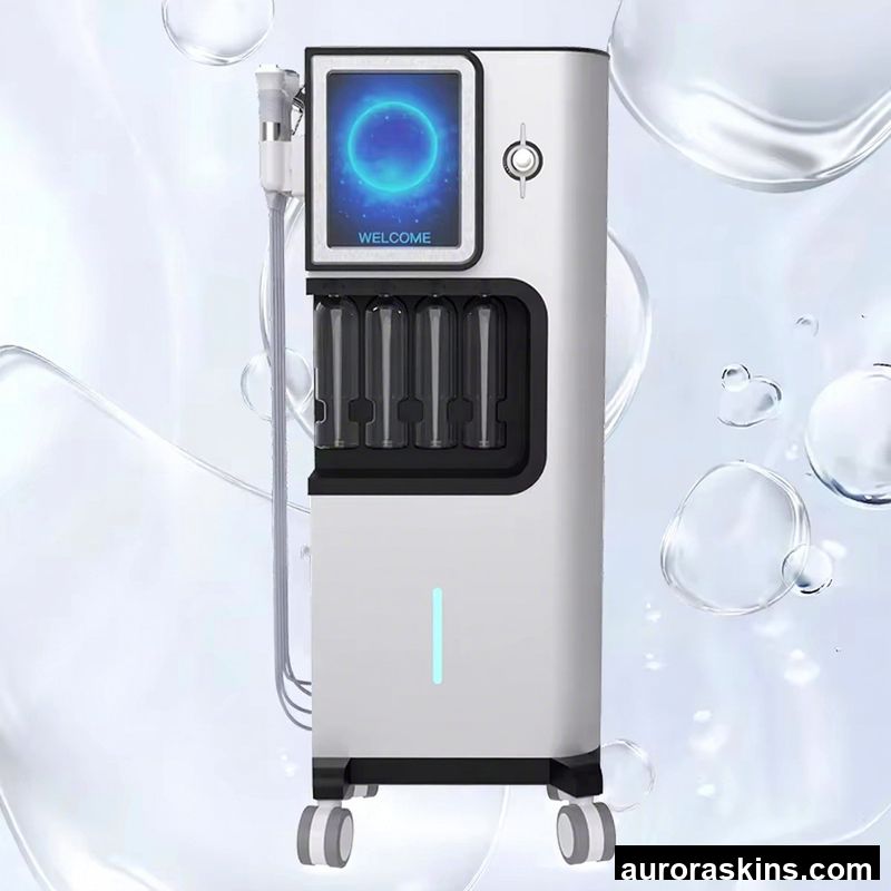 Oxygen Facial Machine 8 1 Super Bubble Skin Rejuvenation Co2 Oxygen Bubble Oxygen Face Cleaning Co2 Bubble Facial Machine