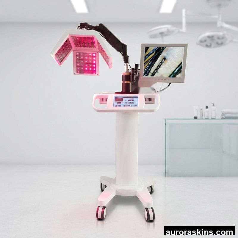 PDT Phototherapy Commercial Multifunctional Hair Care Analyzer Scalp Skin Care Analyzer Hair Regeneration Beauty
