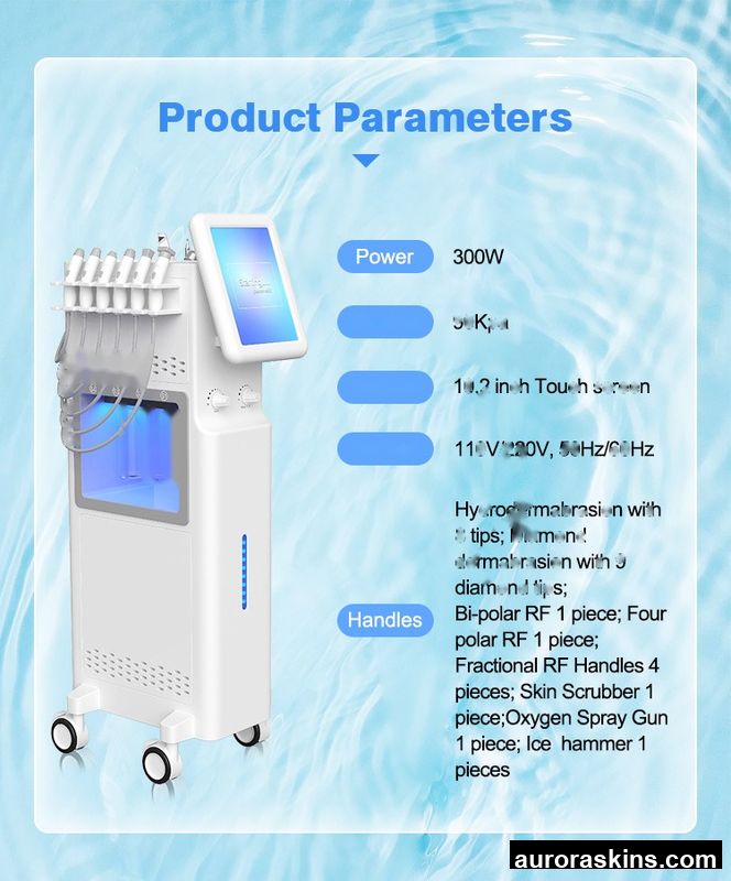 2026 Advanced Facial Machine Deep Cleaning Blackhead Removal Facial Spa Beauty Oxygen Machine Multifunctional Machine for Salon