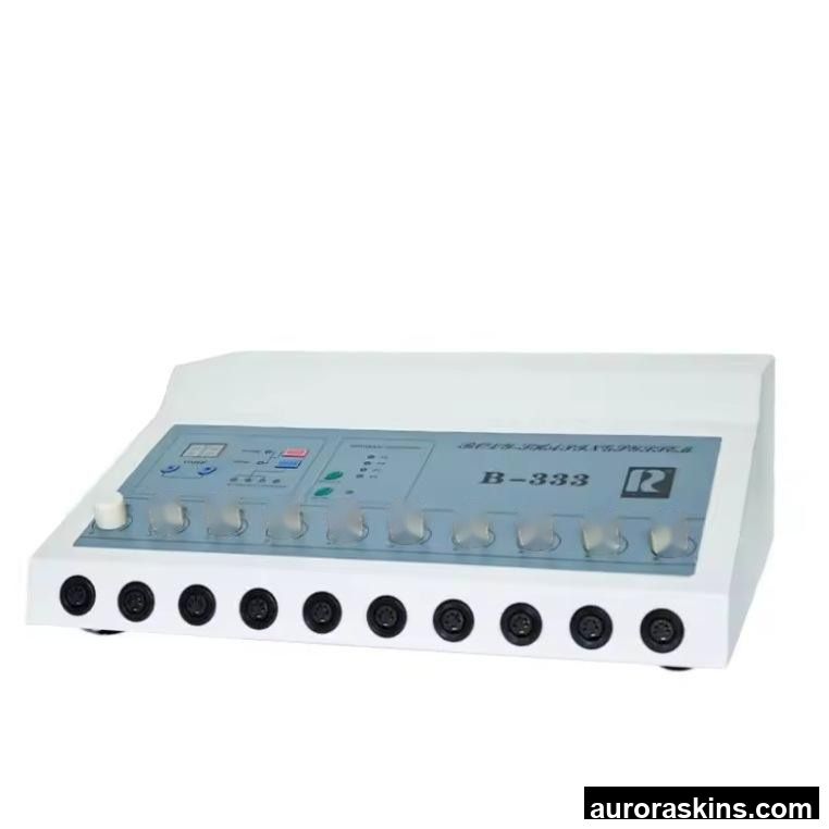 B333 11-in-1 Physiotherapy Micro-current Meridian Therapy Electrical Muscle Stimulation Electrode Patch Slimming Machine