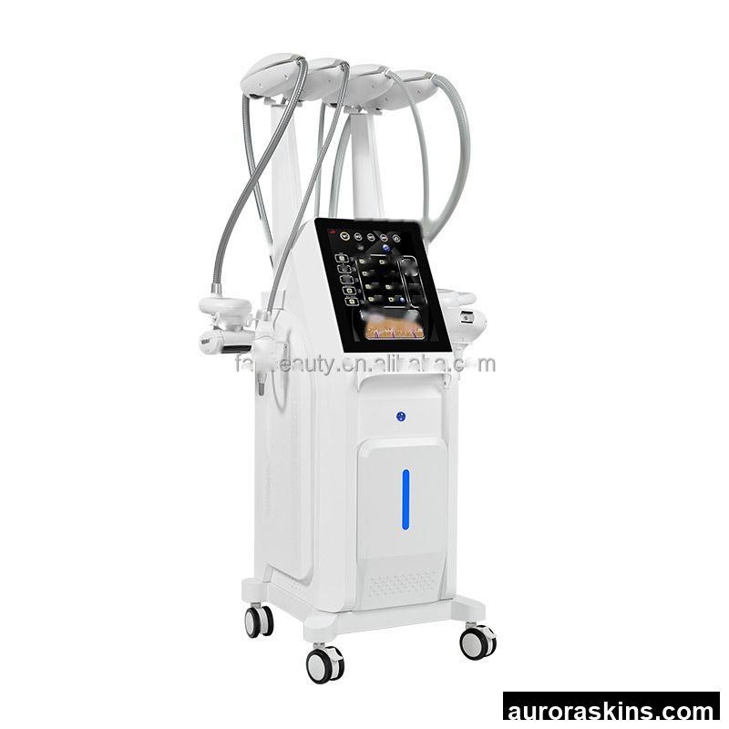 Full-Rotation Upright Vacuum Therapy Unit for Wrinkle Smoothing and Body Sculpting with 360° Spinning Internal Roller