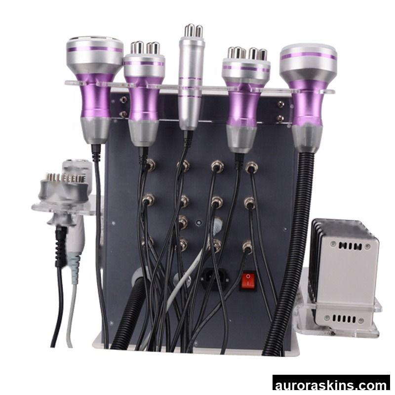 Hotsell Products 9in1 Vacuum Cavitation Slimmingmachine Shapebody Loseweight Radiofrequency 8lipolaser/40k80K PDT
