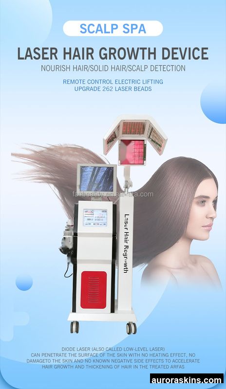 6 in 1 PDT Phototherapy Commercial Multifunctional Hair Care Analyzer Skin Care Analyzer Hair Regeneration Beauty Instrument