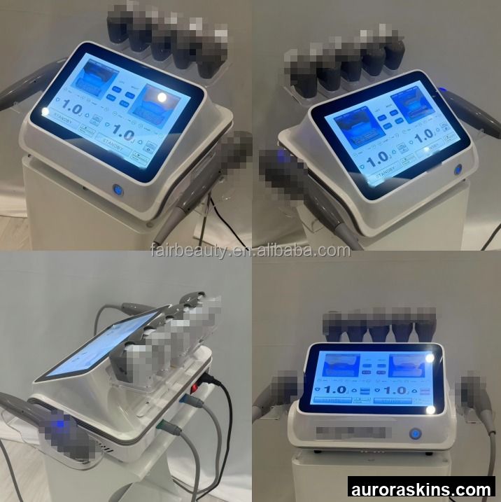 Professional 2-in-1 Anti-Wrinkle Face Lifting Device-7 Cartridges, 20,000 Pulses, for Skin Firming and Rejuvenation