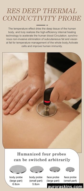 Salon-ready Portable Device with 448K Deep Warming Technology-tightens Skin, Reduces Bulk, and Sculpts the Figure.