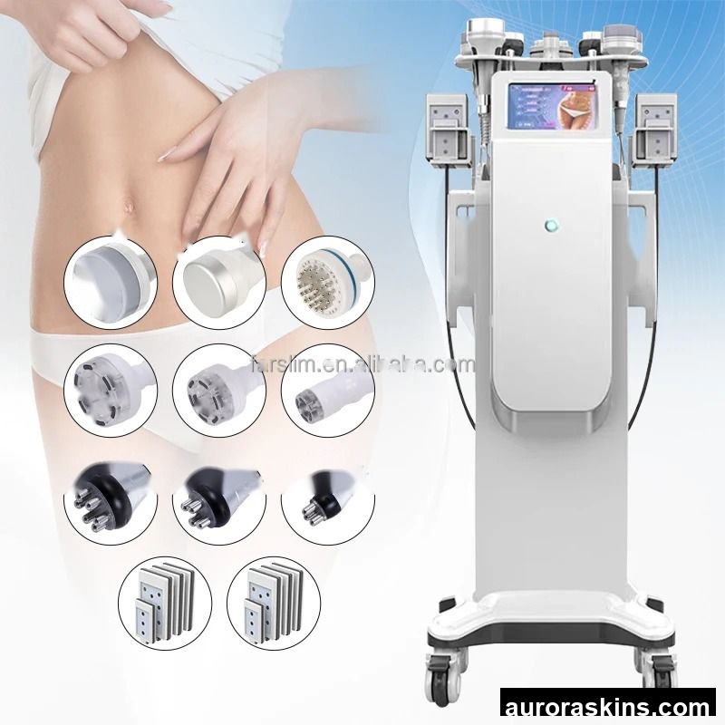 Vacuum Therapy Lymphatic Drainage Butt Lift Cavit 80K Vacuum Suction Body Slimming Machine Lymphatic Drainage Face Lift