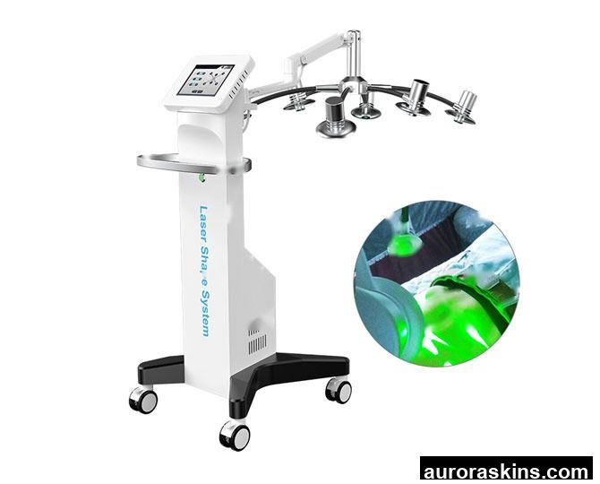 Non-invasive 6D Lipo Diode Laser Shape Machine/Green Light 532nm/Red Light 635nm Body Sculpting Fat Removal Beauty Equipment