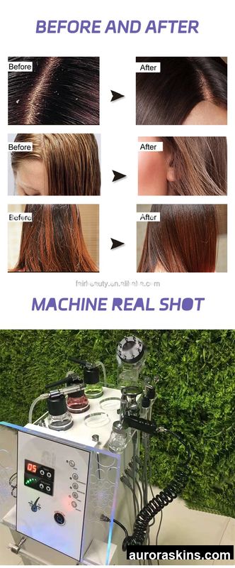 2026 Aurora Skins Factory Direct Sales Innovative Hair Wellness Device for Scalp Maintenance, Deep Cleansing and Relaxing Massage