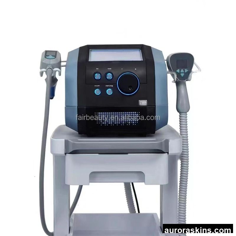 2in1 Ultra 360 RF Lifting Face Body Warm Massager Slimming Muscle Building Spa Radio Frequency Machine Skin Firming Weight Loss