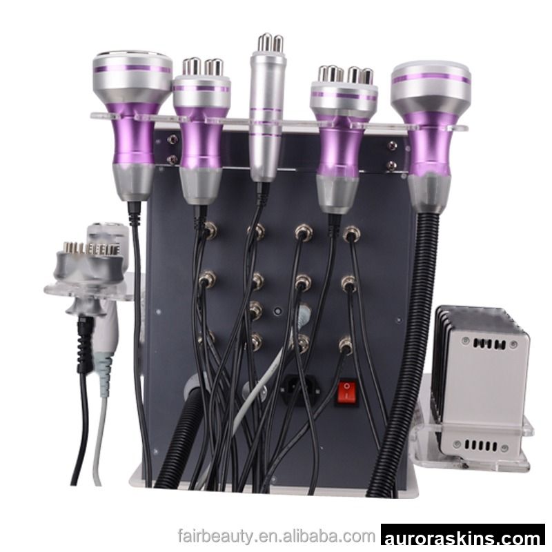 Multifunctional Fat Reduction Machine for Home and Salon Use Body Slimming Weight Loss 9 in 1 40 K ABS Stainless Beauty