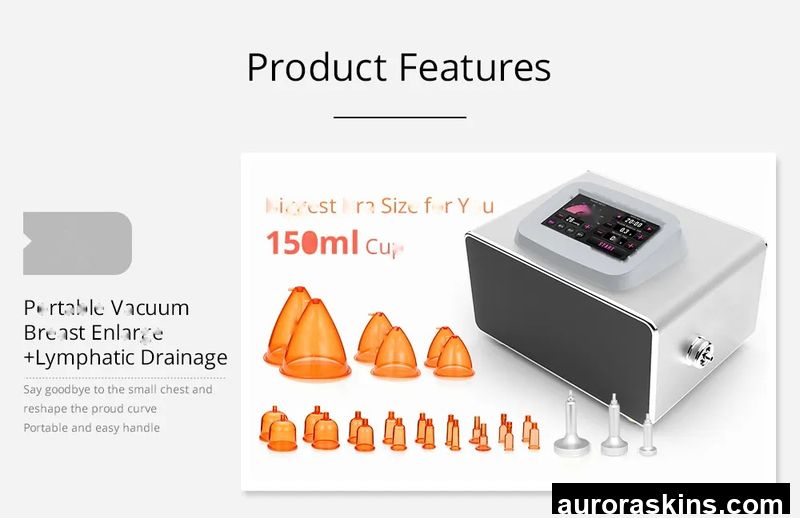 Digital Vacuum Therapy Button Lifting Face Lymphatic Drainage Suction Cups Machine Cellulite off Breast Enlargement Butt Machine