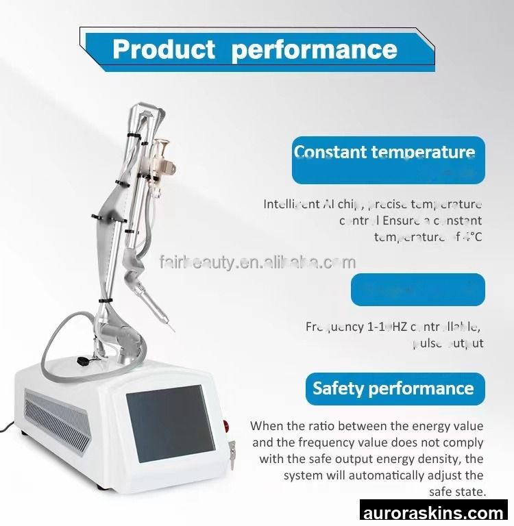 2026 Aurora Skins High-Power 60W CO2 Fractional Device-Rejuvenates Skin, Tightens Face (or Firms), and Removes Acne Scars