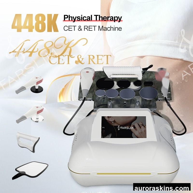 448k R1F Tecar Therapy Cet Ret Machine 448KHz Indiba Tecar Therapy Physical Therapy Pain Relief Skin Tightening Cet Ret Machine