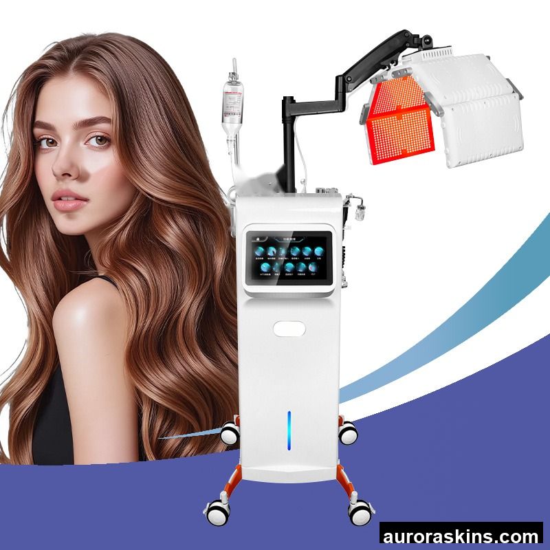 Professional PDT LED Light Therapy Machine Multi Color Facial Care Equipment for Acne Repair Anti-Aging Deep Skin Maintenance