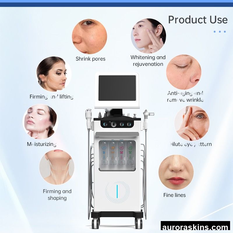 2026 Aurora Skins Oxygen Infusion with Gentle Polishing for Skin Refreshing and Anti-Wrinkle Effect-Aesthetic Equipment
