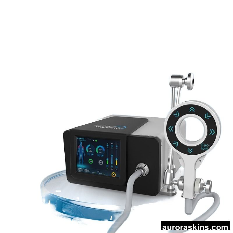 Direct Trade Sales Magnetic Ring Physiotherapy Instrument ABS Shock Wave for Sports Injury Joint Pain Lumbar Beauty Personal